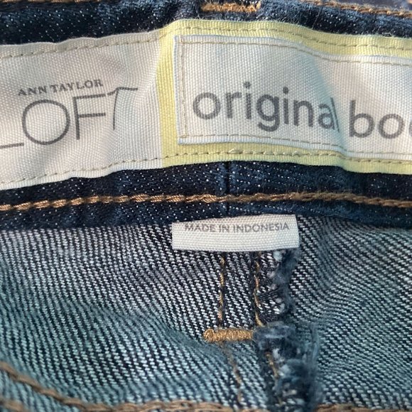 Ann Taylor LOFT Womens Original Boot Jeans Size: 10 (A) - Picture 8 of 10